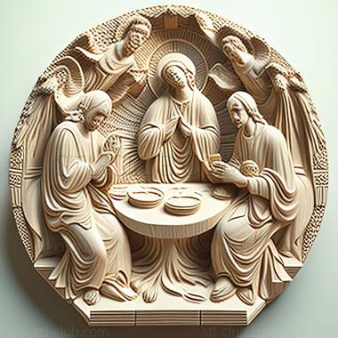 3D model Holy Communion (STL)